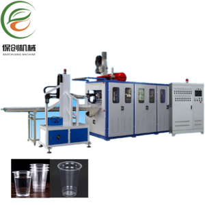 Disposable Plastic PP Water Cup Glass Making Automatic Thermoforming Machine