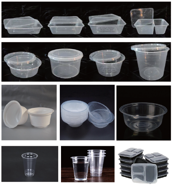 Disposable Plastic PP Water Cup Glass Making Automatic Thermoforming Machine