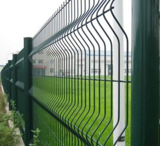 3d Fence Panel 3D Welded wire mesh Curved Panel Fence Pvc Coated Fencing