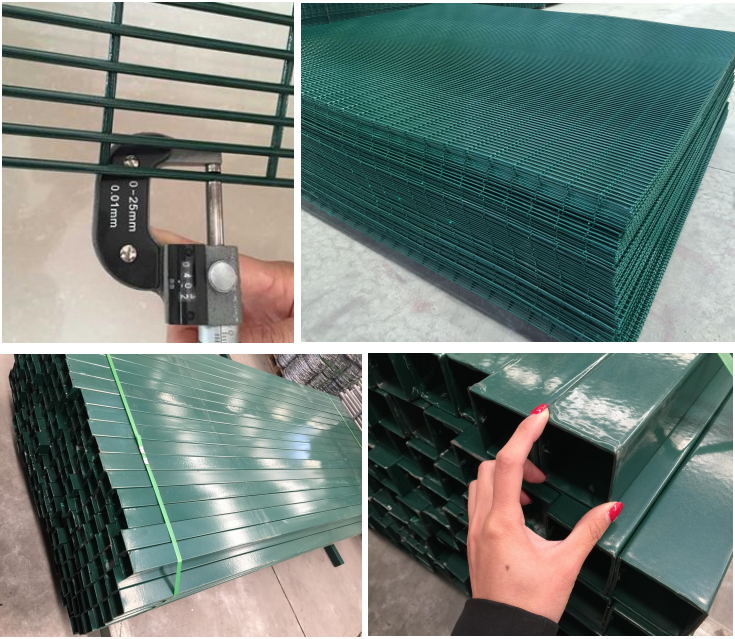 anti climb mesh 358 railway station fence high quality 358 fence prison 358 mesh security fence panel