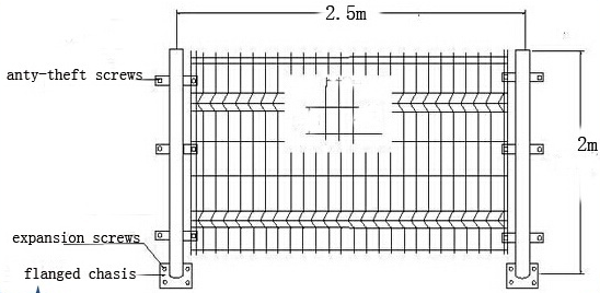 3d Fence Panel 3D Welded wire mesh Curved Panel Fence Pvc Coated Fencing