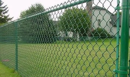 chain link fence post chain link fence roll 50ft  chain link fence for sale