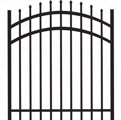 small iron gate / outdoor iron gate / backyard iron gate