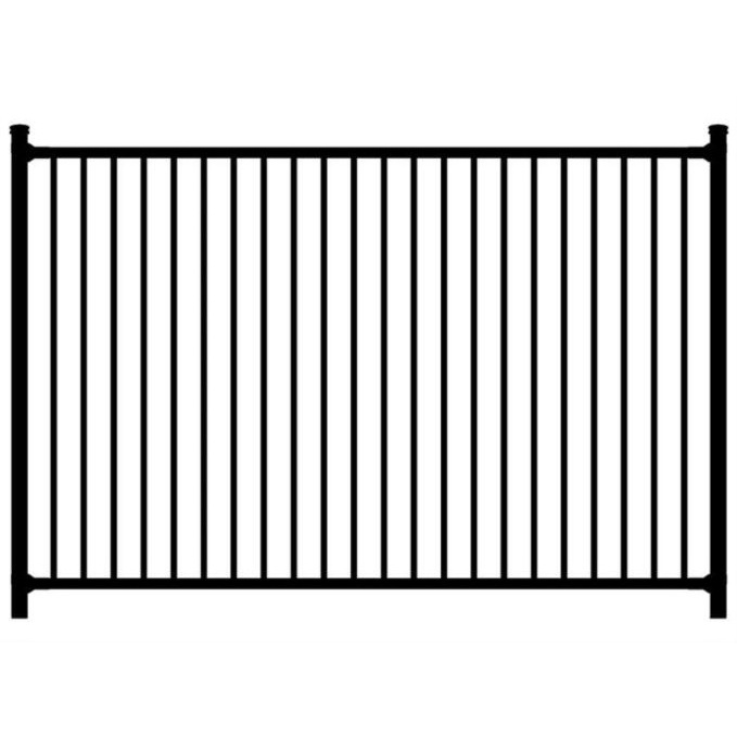 Cheap Modern Metal fence galvanized Picket Wrought Iron Fence Panels Steel Fence