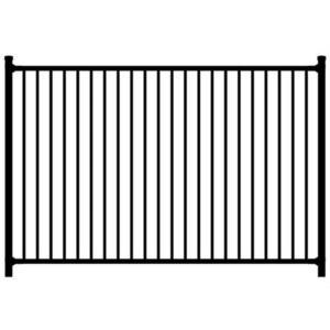 Cheap Modern Metal fence galvanized Picket Wrought Iron Fence Panels Steel Fence