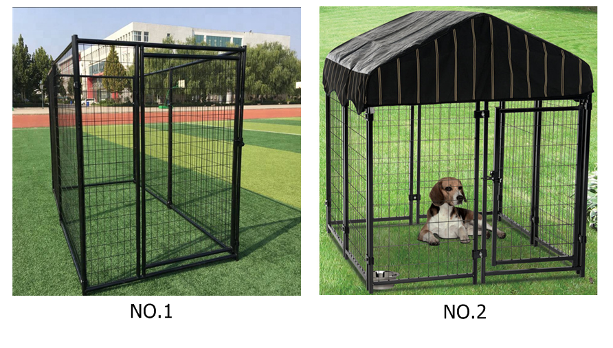 Metal welded mesh dog kennel large animal cages