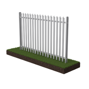 Factory Price Hot Dipped Galvanized European Style Garden Security Picket Palisade Fence