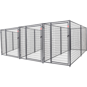 Metal welded mesh dog kennel large animal cages