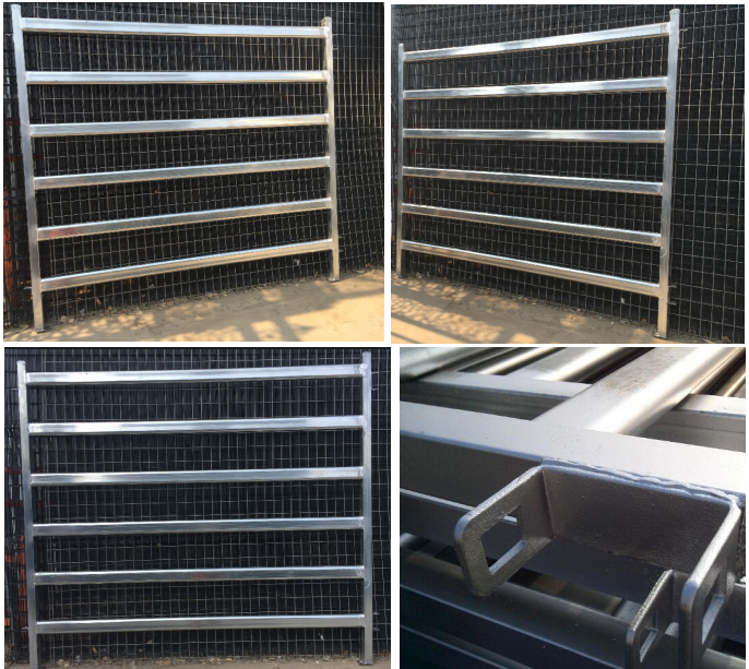 Hot sale cheap Farm livestock animal cow rail  cattle sheep yard  panels/ galvanized  cattle  panel