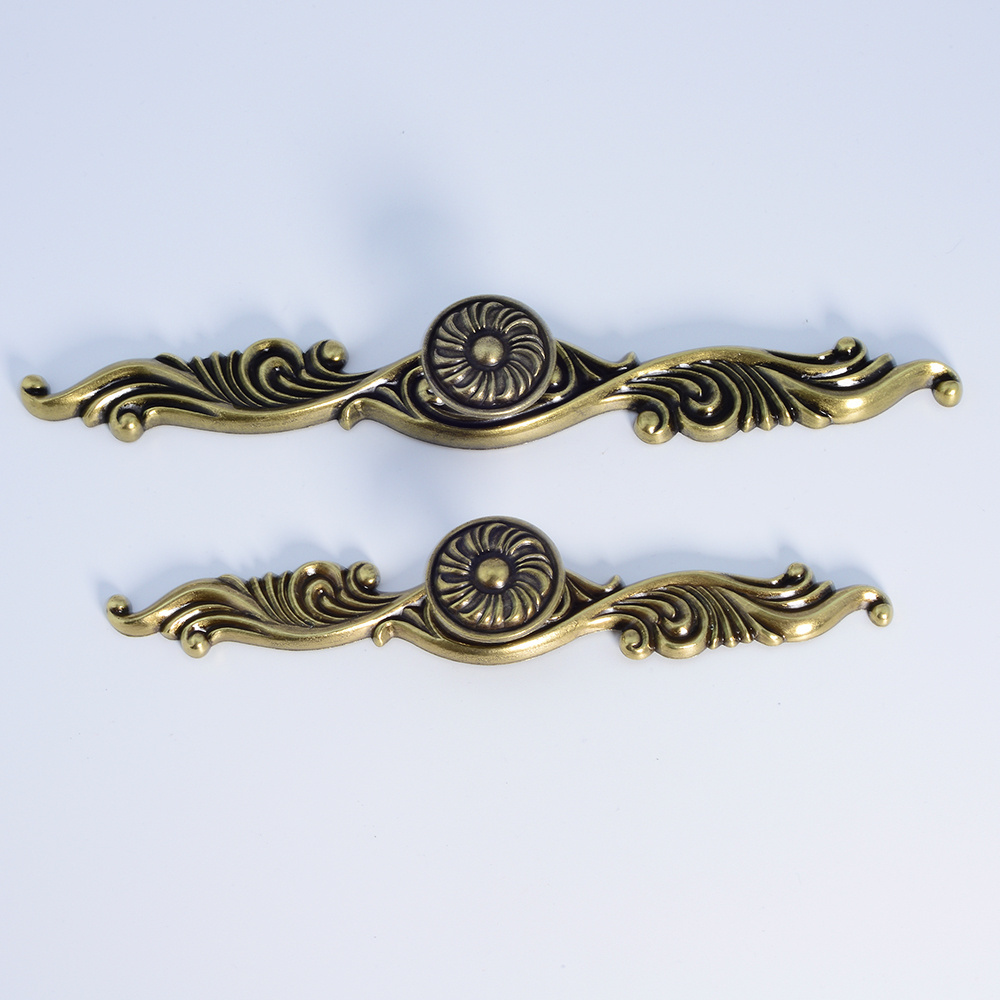 guangzhou Hot Sale High Quality Kawajun door plate handle ,gold cabinet pulls hardware 8,door knob flower