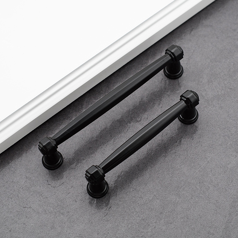 BAOCHUN Zinc Alloy Kitchen Furniture Door Antique Cabinet Drawer Bronze Wardrobe Pull Cabinet Handles