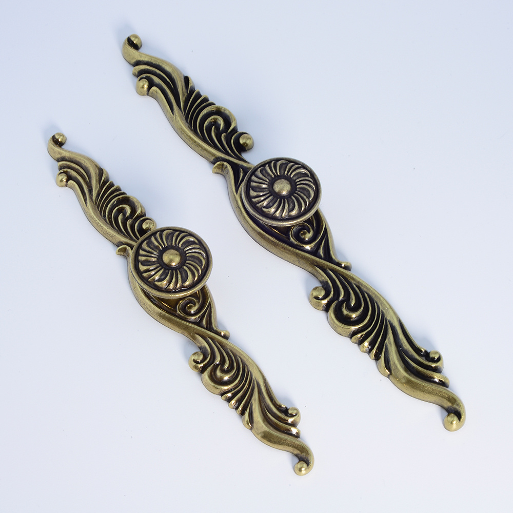 guangzhou Hot Sale High Quality Kawajun door plate handle ,gold cabinet pulls hardware 8,door knob flower