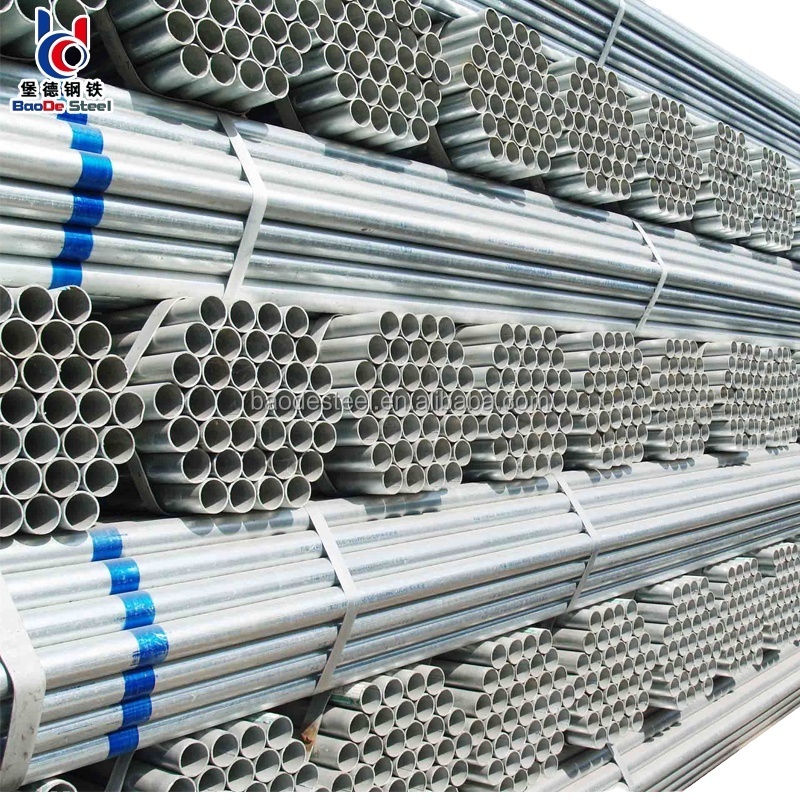 Q235 Building Materials Galvanized Steel Pipe/Tianjin Pipe With Competitive Price and best quality