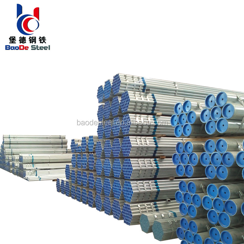 Q235 Building Materials Galvanized Steel Pipe/Tianjin Pipe With Competitive Price and best quality