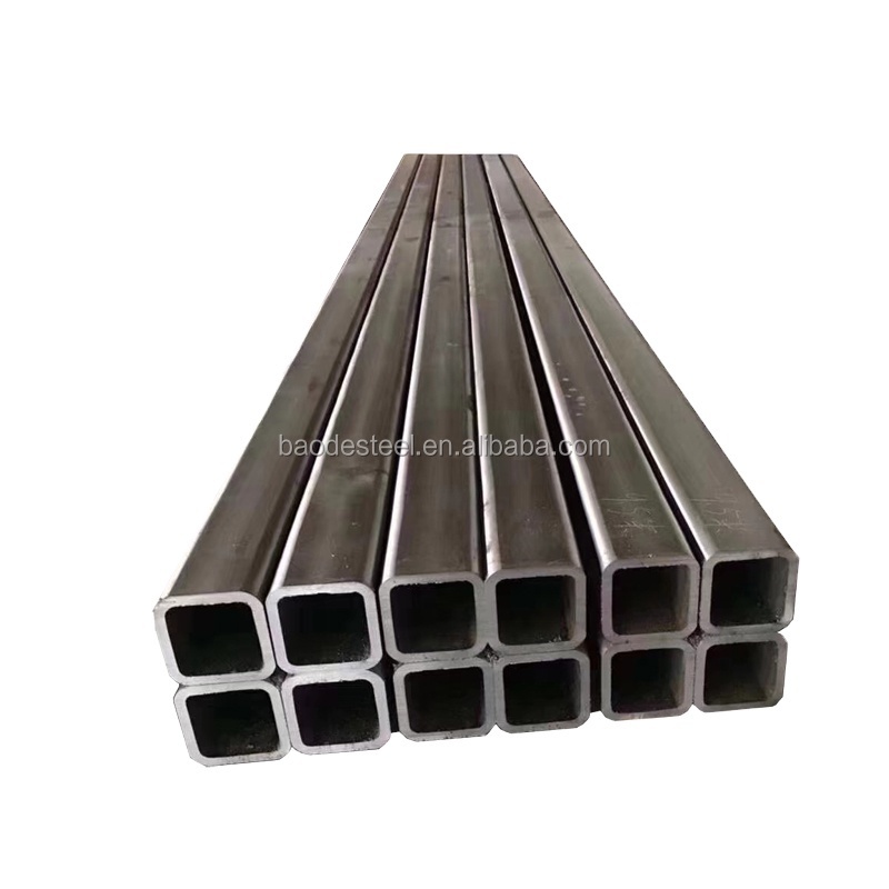 2022 Hot Sale Rectangular Section Mild Steel Tube Astm A36 Shs 40 X 10Mm Galvanized Carbon Steel Square Tube