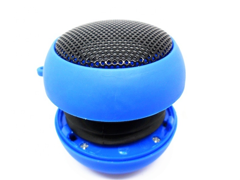 Mini bocinas external speaker with 3.5 audio cable hamburger speaker for mobile phone small sound box for gift promotion