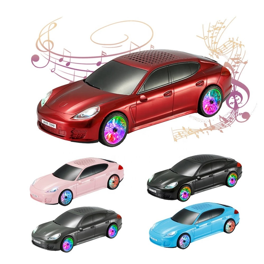 WS599  parlantes de sonido forma de carro bocinas para carro car shape sound box blue tooh speaker in shapes of cars