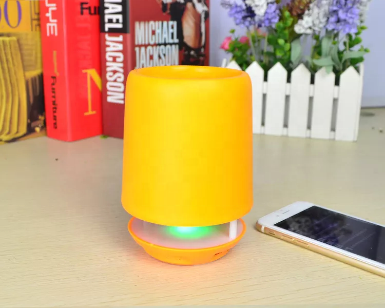 Mini loudspeaker caixa som tweter hoparlr caixinha de som parlante led  pen holder sound box unique pen stand with led speaker