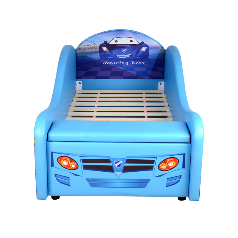 Hot selling Racing Car shape children bed