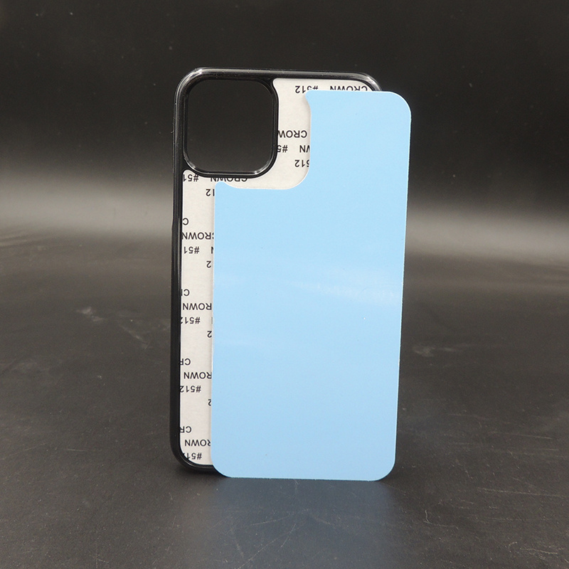 Hot Sales Hard plastic Blank 2D sublimation cell phone case for Iphone11 Series with metal sheet