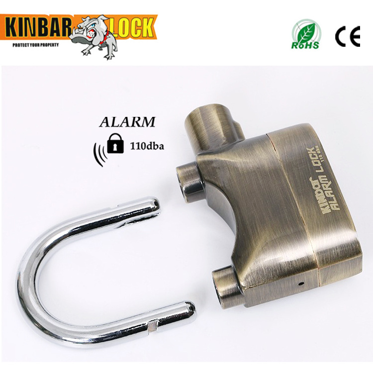 KINBAR Factory Direct Sale Square Security Brass Gate Key Lock