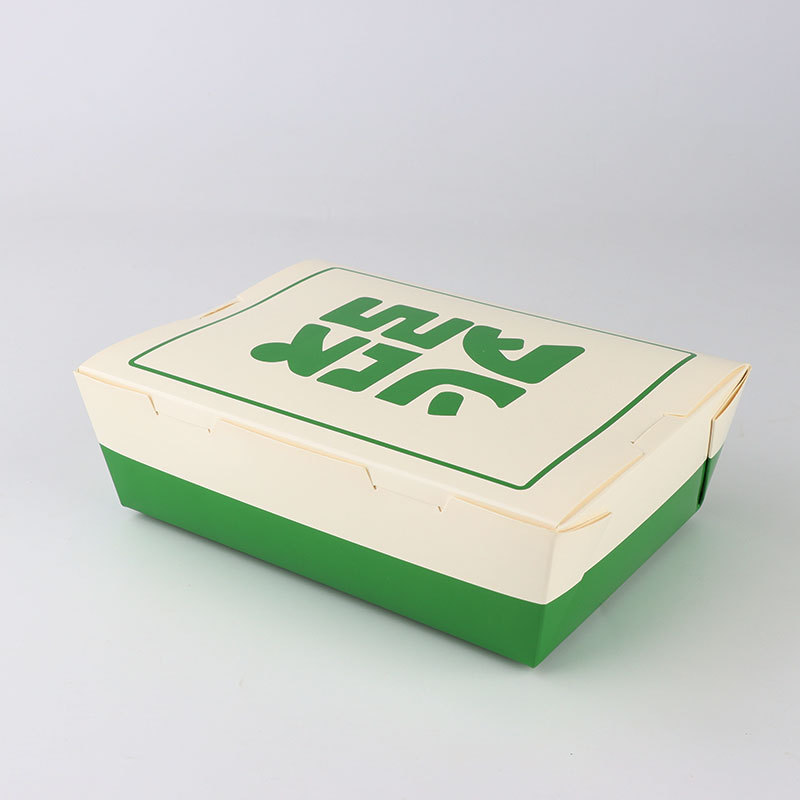 Customized Take Away Food Grade Korean Paper Hot Dog To Go French Fried Chicken Carton Burger Box Printing Fast Food Packaging