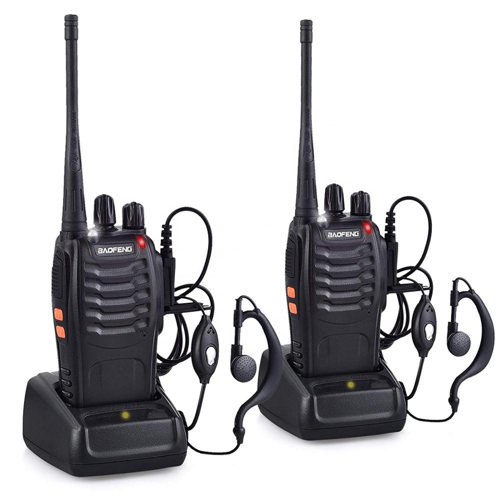 Baofeng 888s 2 watts long talk range distance baofeng walkie talkie uhf radio waki taki ham radio woki toki BF-888S