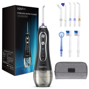 H20floss electric oral irrigation water flosser cordless teeth cleaner oral irrig water irrig