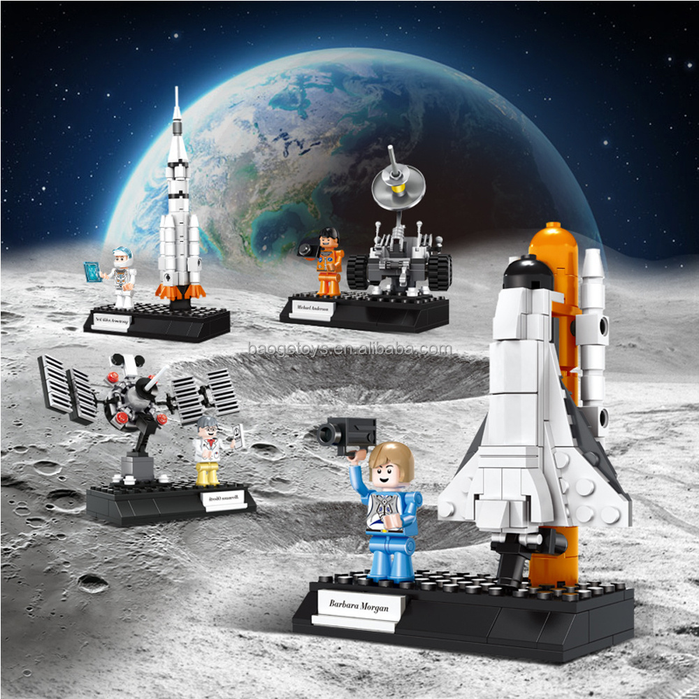 Wange The Satellite 106 Pcs space block astronaut toy