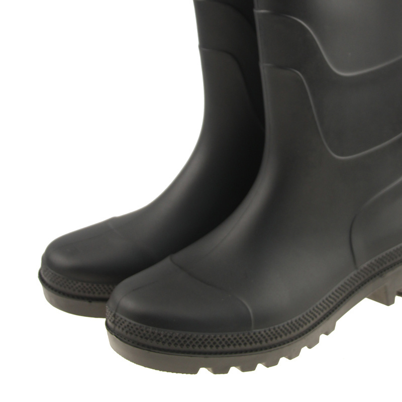 Gemlight Water Proof Resistant Non Safety Plastic Pvc Rain Gum Boots For Men