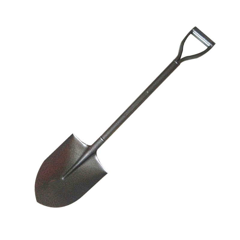 Steel Loading Kenyan Market Carbon Steel Shovel With Handle