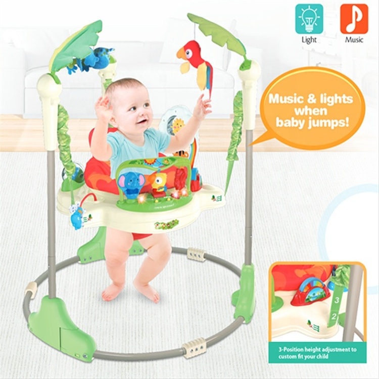 Factory directly selling Multifunctional baby jumping chair Baby walker  with music and toys