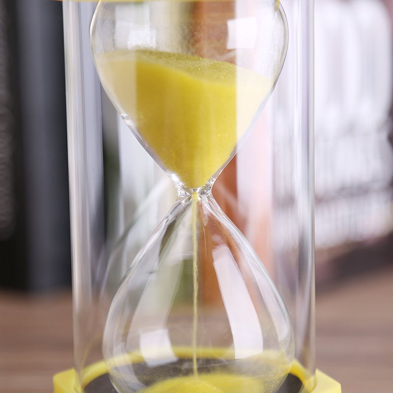 XINBAOHONG Wholesale Retail Custom color running time Plastic Hourglass Sand Timer