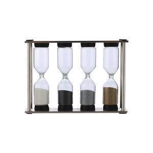 XINBAOHONG Promotional 4 in 1 Tea Hour Coffee Sand Timer Hourglass