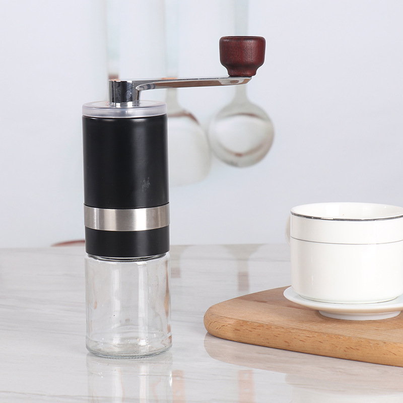 private label  luxury Adjustable Coarseness coffee grinder manual vintage adjustable coffee bean grinder Professional