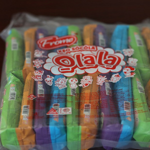 HOT SELLING PREMIUM QUALITY  OLALA CHOCOLATE COATED CANDY COLORFUL IN BOX AND PLASTIC BAGS 28G