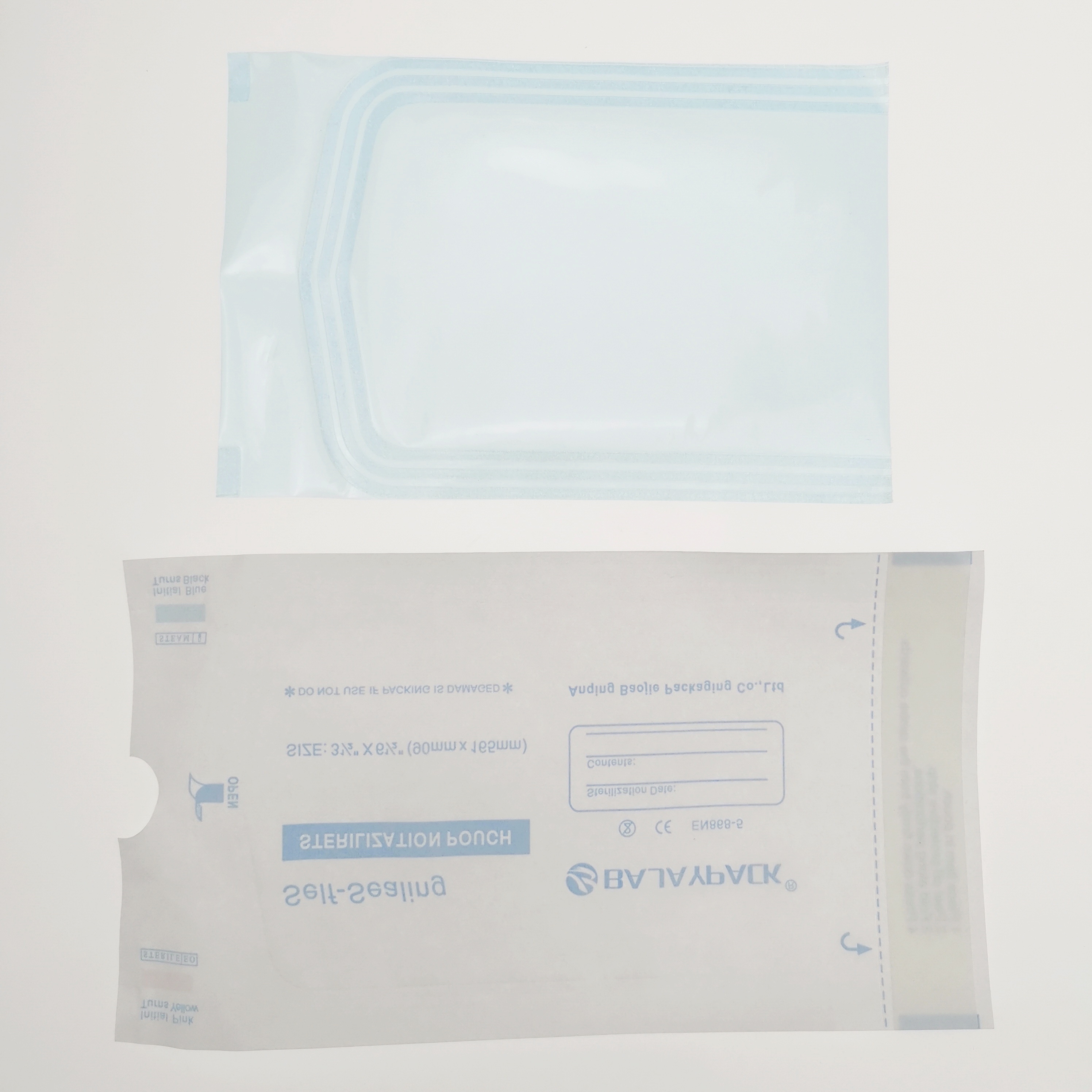 Customized Self Sealing Disposable High-Pressure Sterilization Bag By The Manufacturer