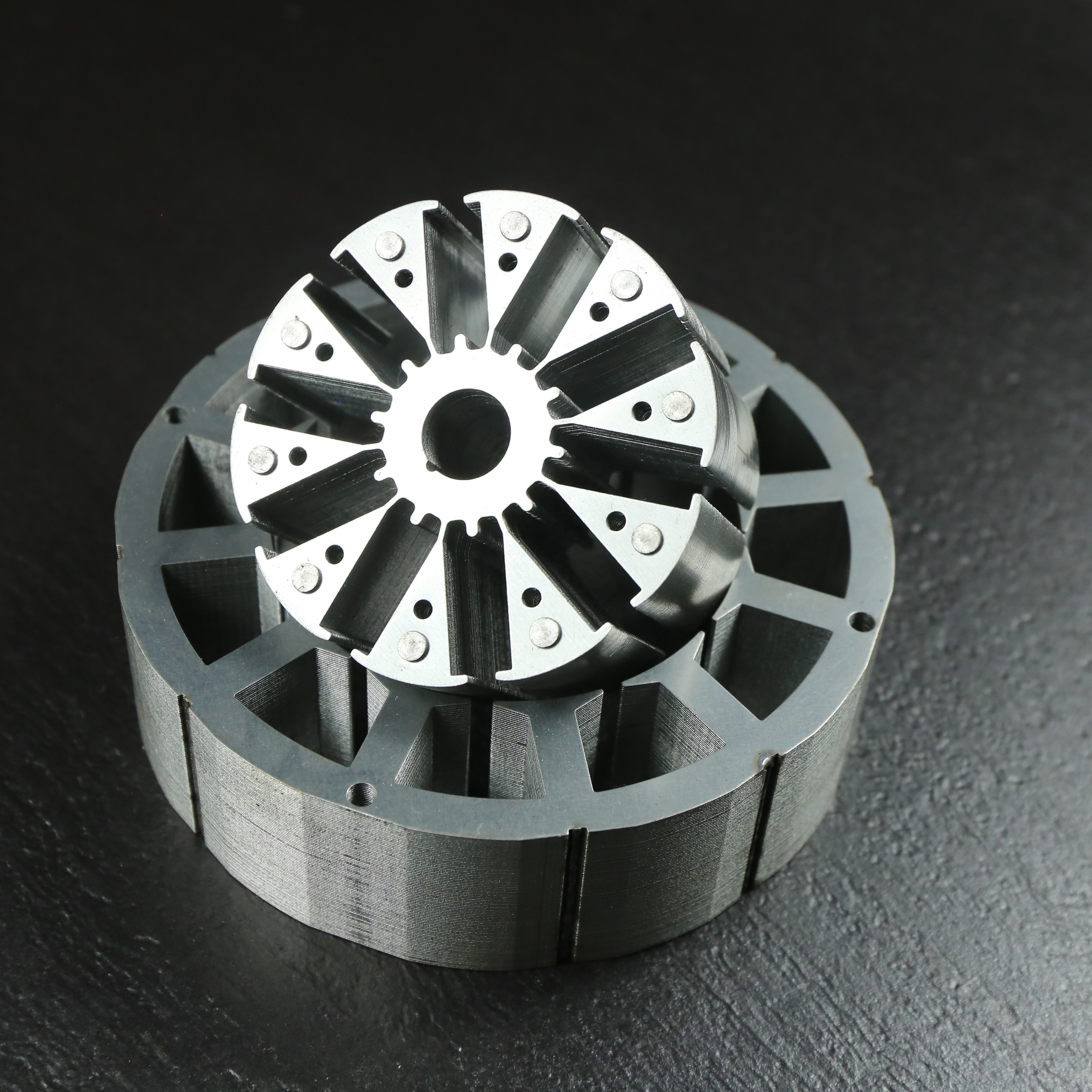 Customizable BLDC Motor Core Brushless Rotor and Stator Stamping  For New Energy Vehicles