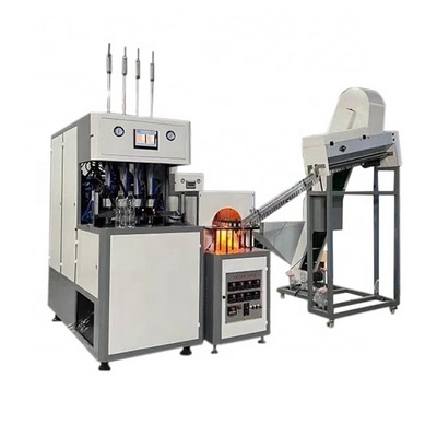 1 Liter PET Bottle Blow Molding Machine Water Bottle Manufacturing Plant 4 Cavity 500ML Small Plastic Bottle Making Machine