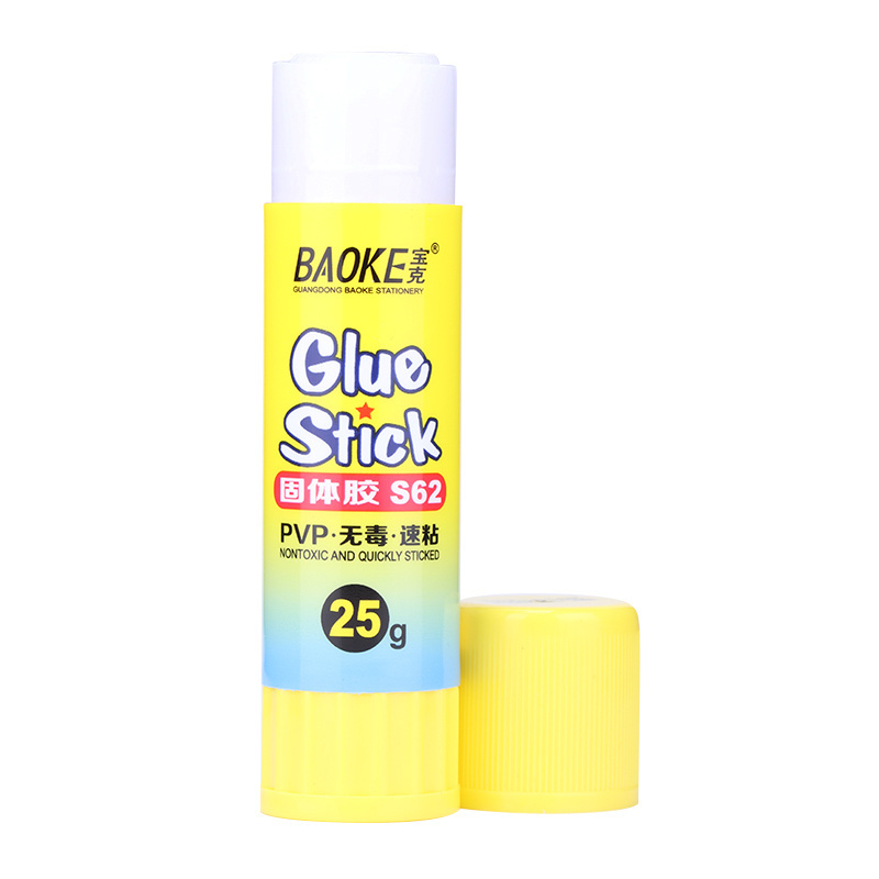 25g quality strong adhesion pvp solid glue stick stationery school quick sticked non-toxic glue stick