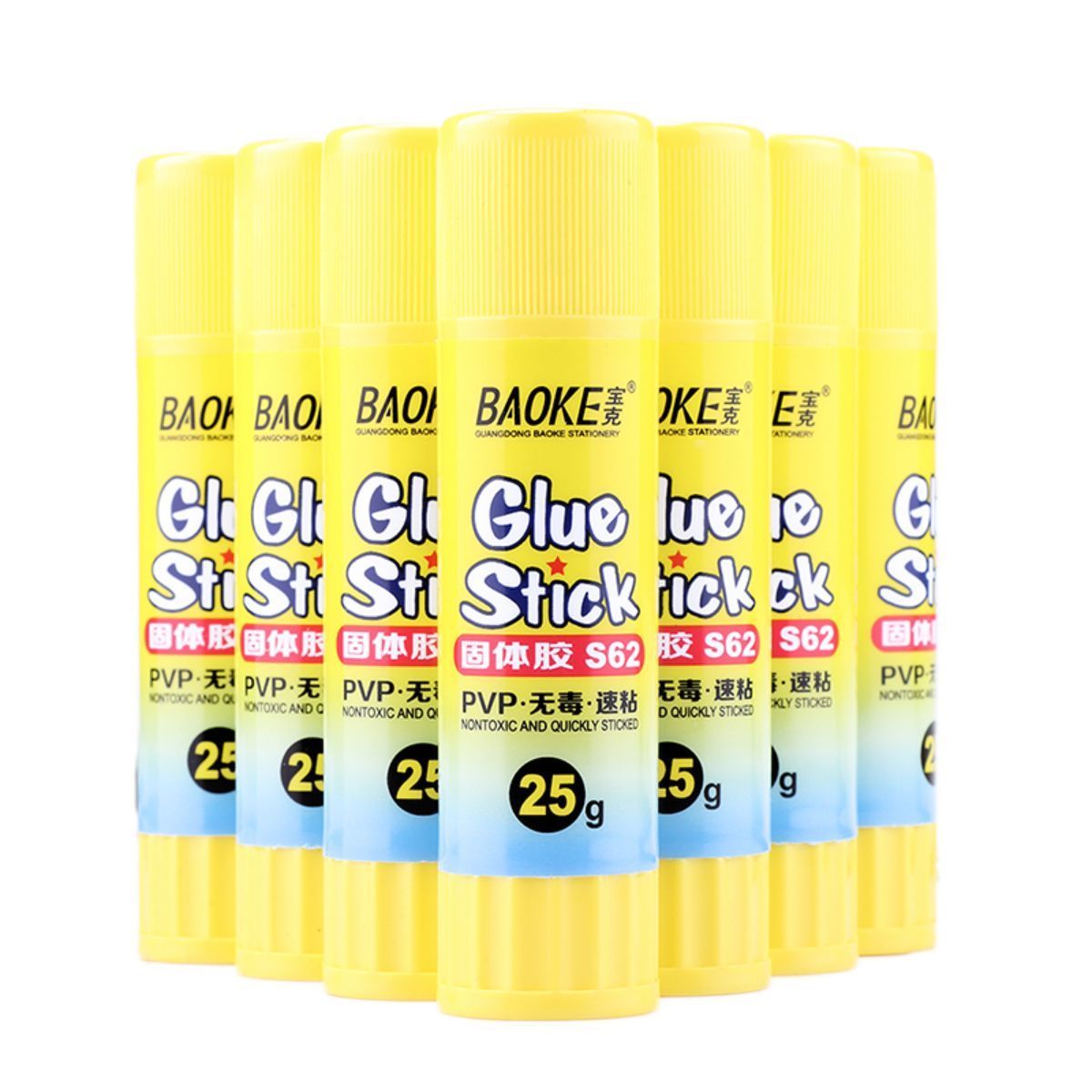 Powerful And Non-toxic Pvp 40 Gram Paper Glue Stick Non-toxic Acid-free Solvent-free Kids School 35g Pvp Solid Glue Stick