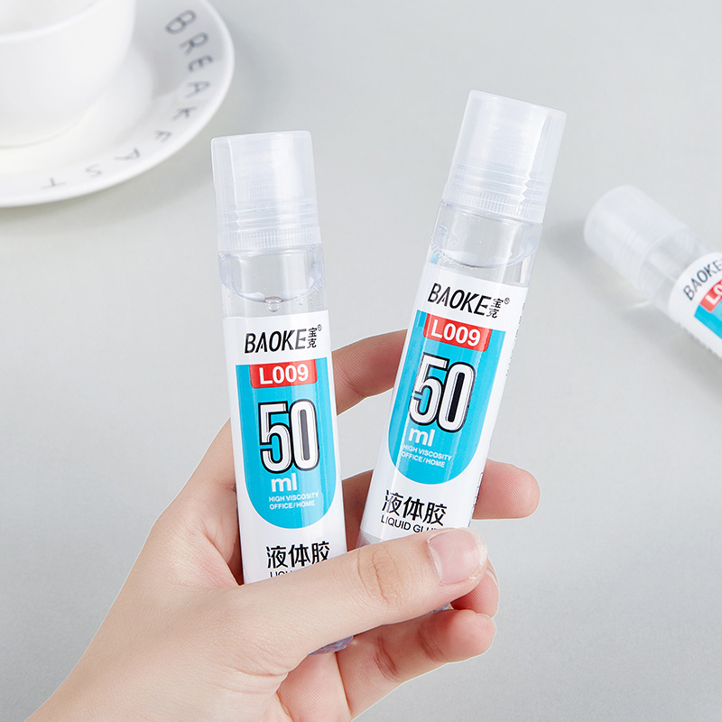 Factory Wholesale Cheap Pva Transparent Water Glue Pen 50ml Clear Water 50ml Liquid Glue Pen Stick