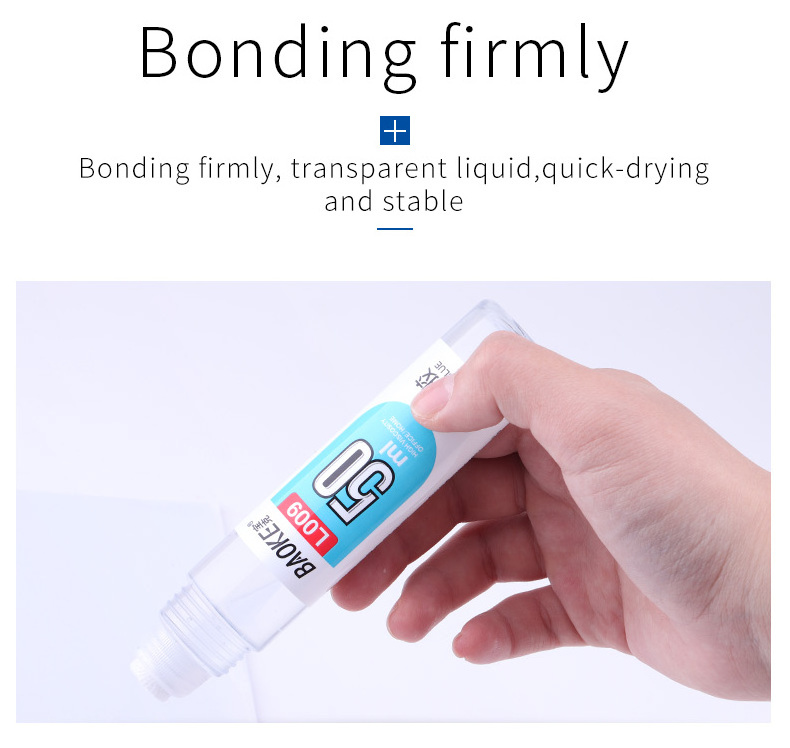 Factory Wholesale Cheap Pva Transparent Water Glue Pen 50ml Clear Water 50ml Liquid Glue Pen Stick