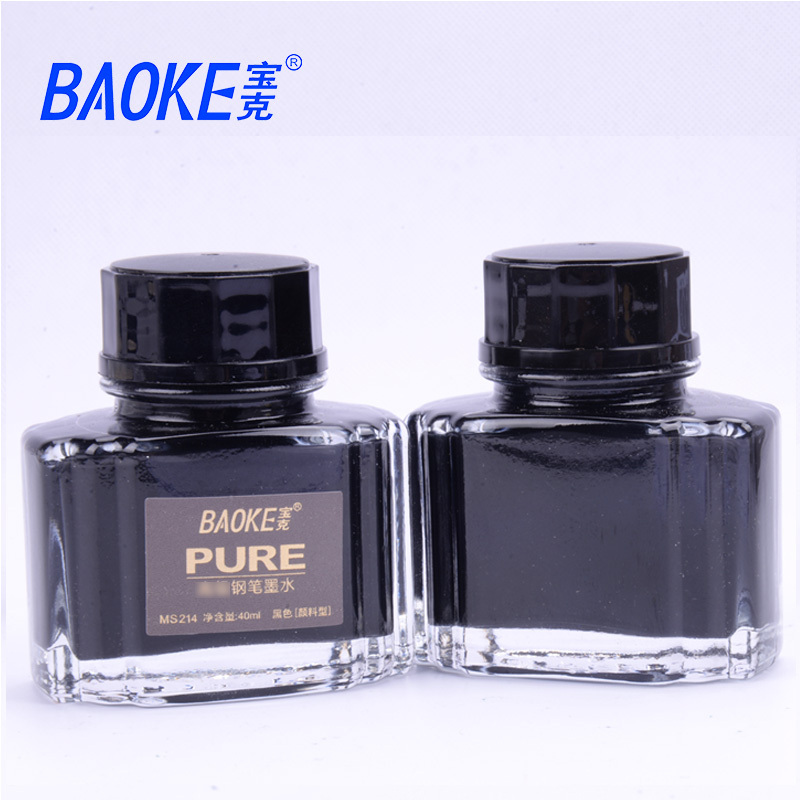 40ml fountain pen ink black refill Carbonic fountain pen ink cartridge