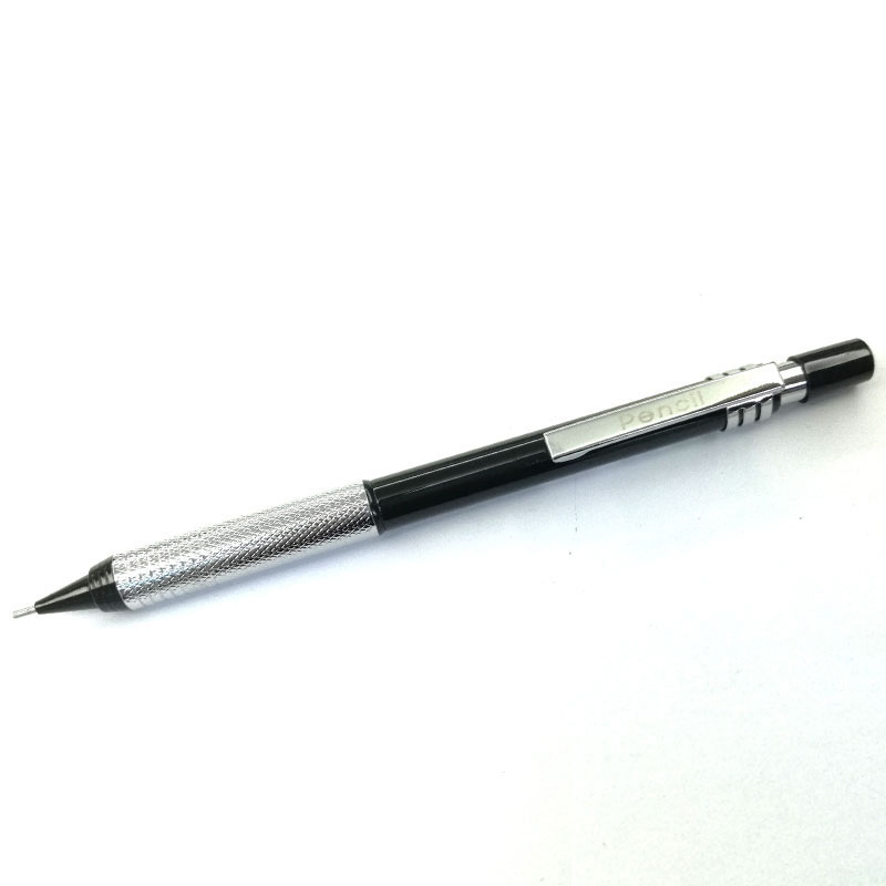 Smooth writing Korean mechanical pencil, syringe mechanical pencil metal 0.9mm