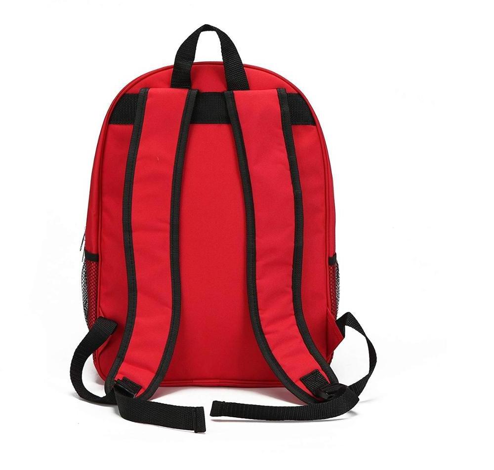 First Aid Kit Backpack for Emergency Customized Logo Print Red for Outdoor Family Team Activities