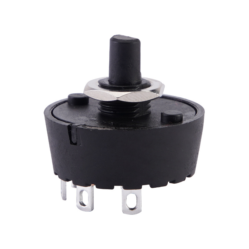 Free Samples  BAOKEZHEN Mini 2 3 4 5 6 7 8  Position Rotary Switch for Fan, Oven , Juicer ,air cooler