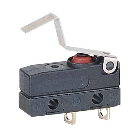 Baokezhen waterproof IP65 micro switch with lever 5(3)A 250VAC Power Tools Small Micro Switch with soldering wires