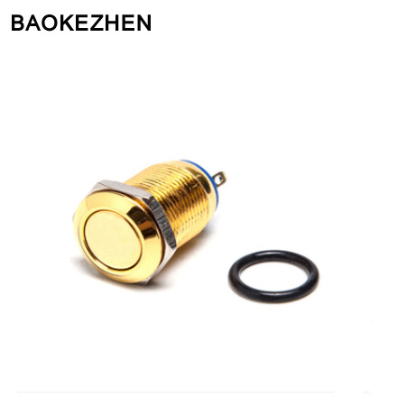 Baokezhen IP67 waterproof led metal push button switch waterproof for kitchen hood