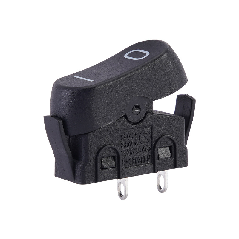 Hot Selling 15a 125vac 7.5a 250vac Black 3 Pin With Neon Light Baokezhen SC765 For Coffee Machine Rocker Switch